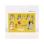 Conjunto de artigos papelaria cerda colorir bluey