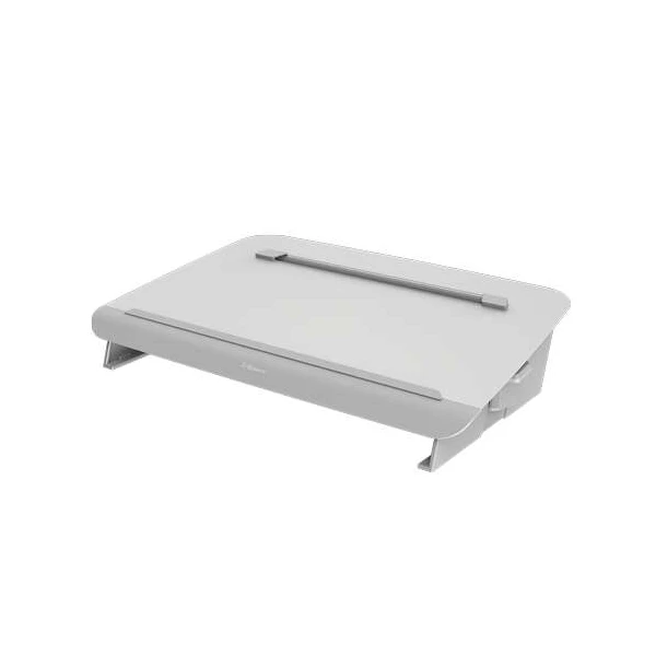 Suporte e suporte Fellowes Hana - Guia de leitura magnética - Design elegante e durável - Até 5kg - Cor branca