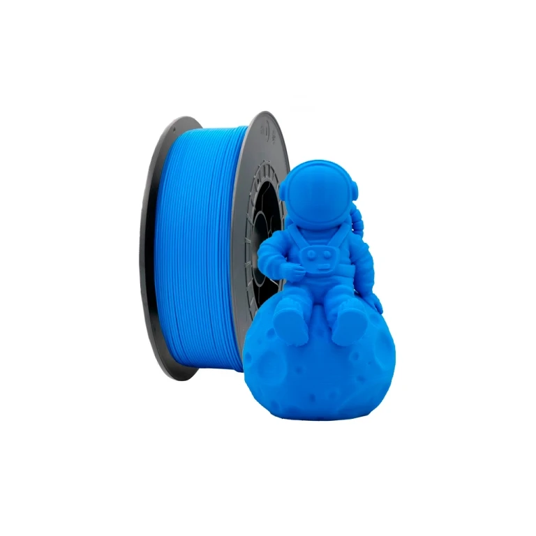 Filamento 3D PLA - Diâmetro 1,75mm - Bobina 1kg - Cor Azul Claro