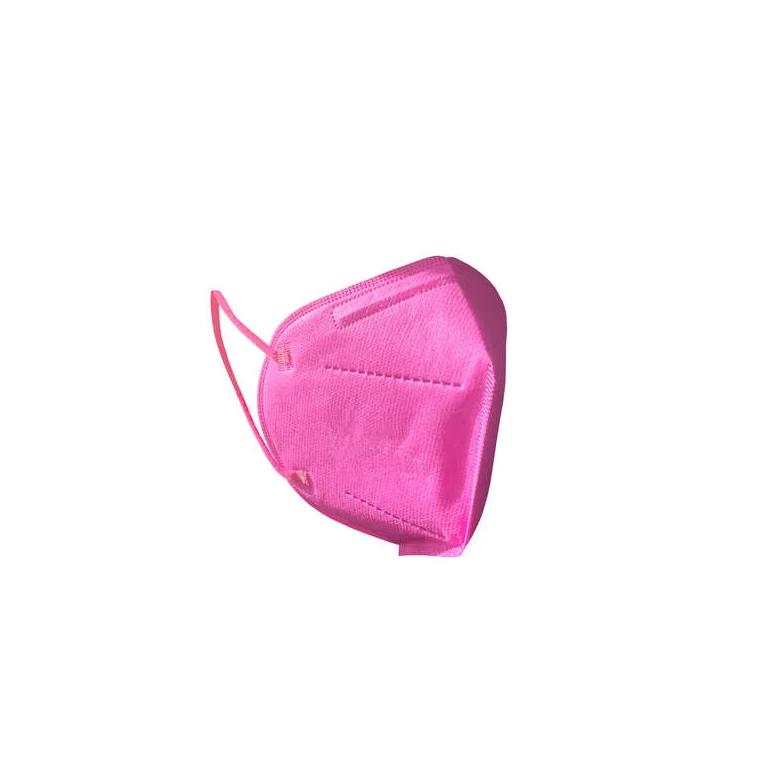 Máscaras Agrupacion Salud FFP2 NR Clip nasal ajustável, Homologado CE 0161 CAT III, Normativa UNE-EN 149:2001+A1:2009 FFP2, Cor Rosa
