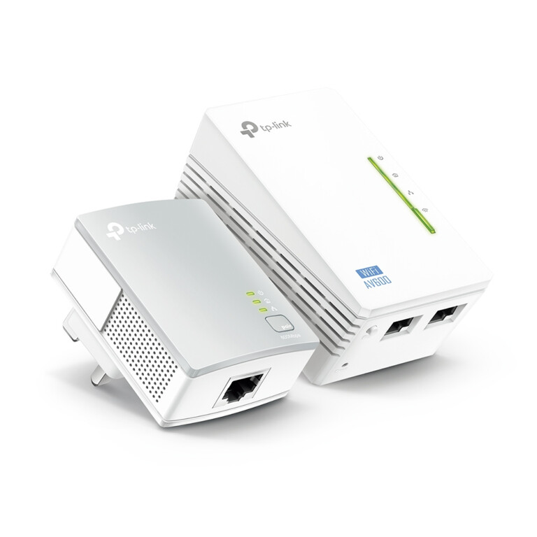 TP-Link TL-WPA4220 KIT 600 Mbit/s Ethernet LAN Wi-Fi Branco 2 unidade(s)