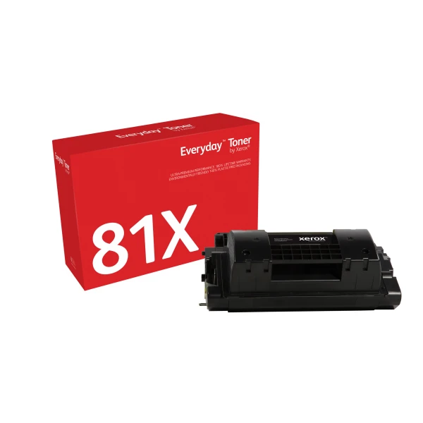 Everyday Toner Preto compatível com HP 81X (CF281X), High capacity