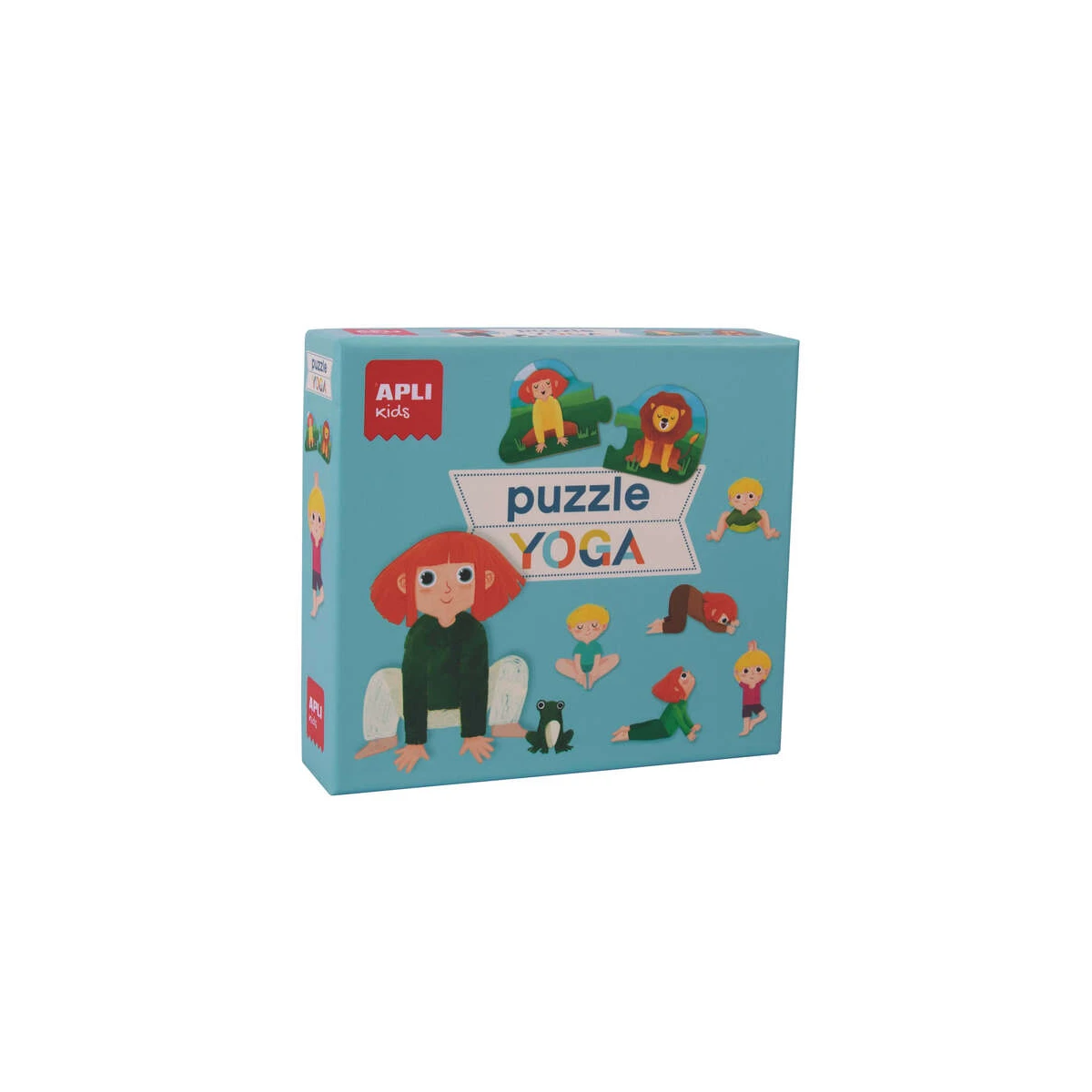 Aplicativo Duo Yoga Puzzle - 24 peças para formar 12 posturas de ioga - Peças resistentes e fáceis de gerenciar - Desenvolva habilidades e melhore a autoestima - Colorido