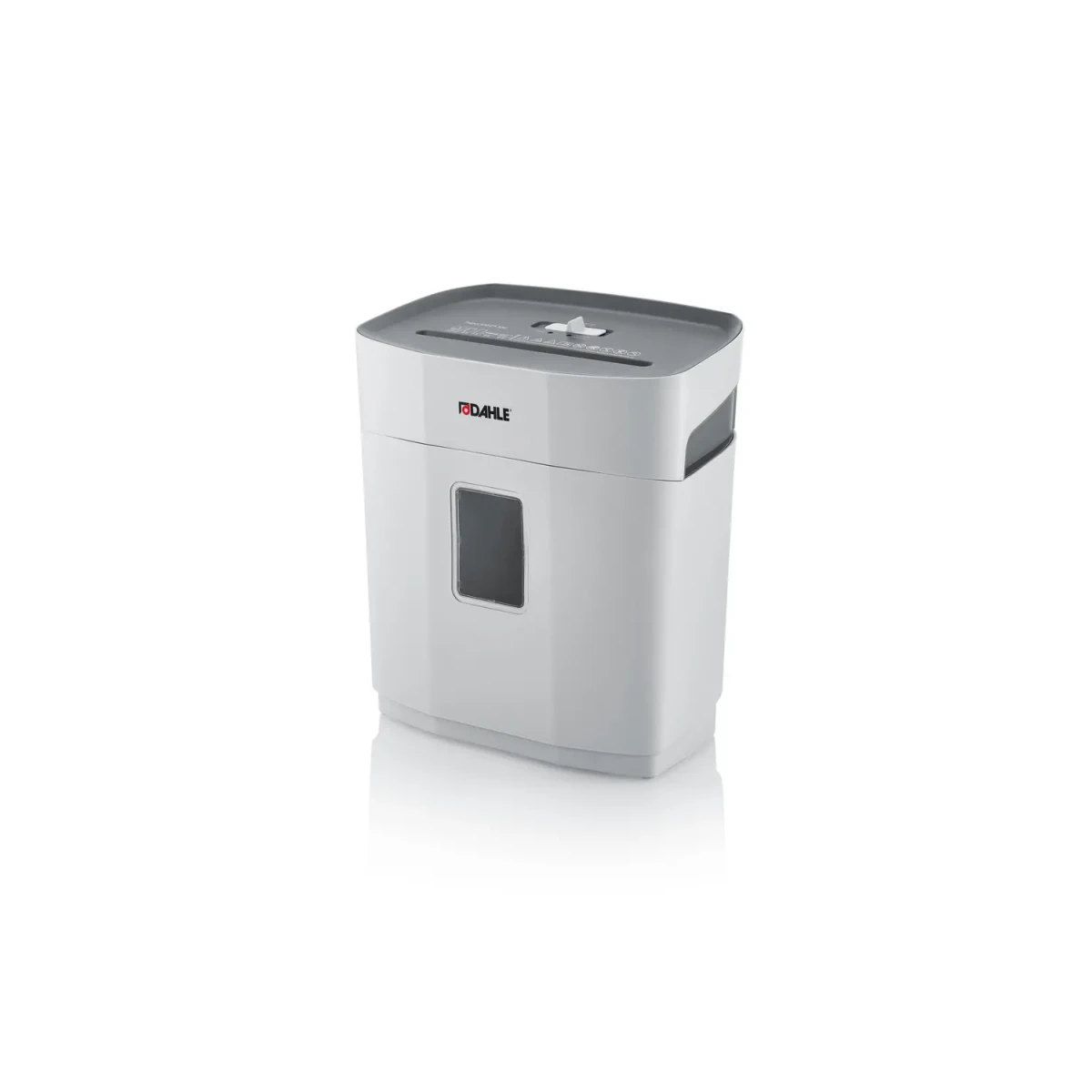 Trituradora de papel manual Dahle PaperSAFE 100 12L - Destrói até 5 folhas - Corta em partículas - Adequado para papel e cartões