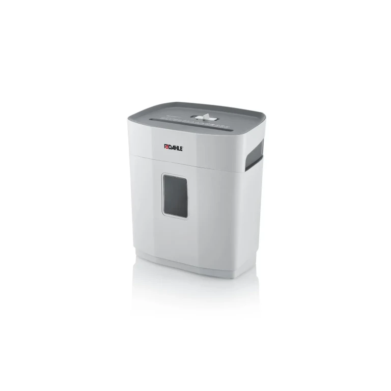 Trituradora de papel manual Dahle PaperSAFE 120 12L - Destrói até 8 folhas - Corte em partículas - Adequado para papel e cartões