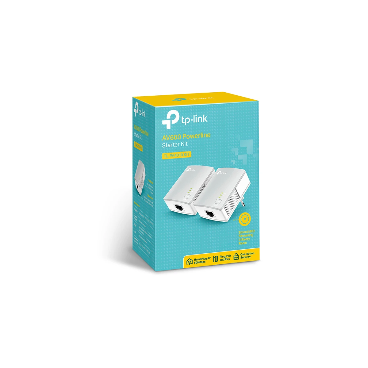 TP-Link TL-PA4010KIT 600 Mbit/s Ethernet LAN Branco 2 unidade(s)