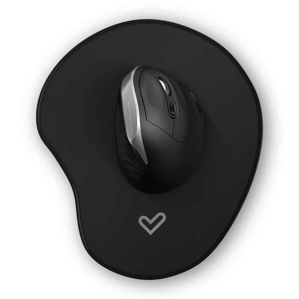 Energy Sistem Vertical Office Mouse 5 Comfy + Mat - Sem fio - Bateria interna - Cor preta