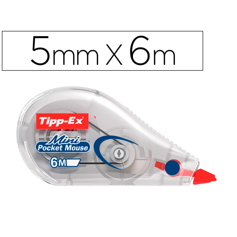 Corretor tipp-ex fita -mini mouse 6 mmx 5 m