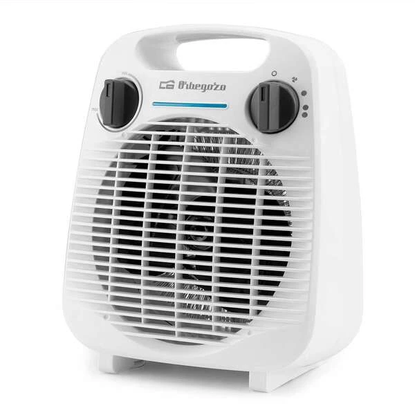 Aquecedor Orbegozo FH 5041 Home Comfort - Potência 2000 W - Termostato ajustável - Função anticongelante - Desfrute de uma casa quente e aconchegante no Natal