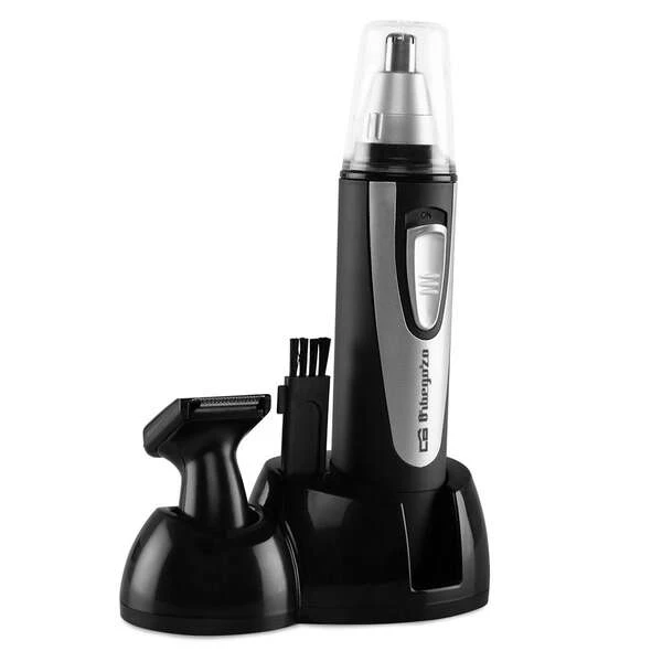 Orbegozo NO 3500 Hair Clipper - Prático e seguro para nariz - orelhas - barba e bigode - Resistente à água - Sem fio - Cabeças intercambiáveis - Confortável e fácil de usar