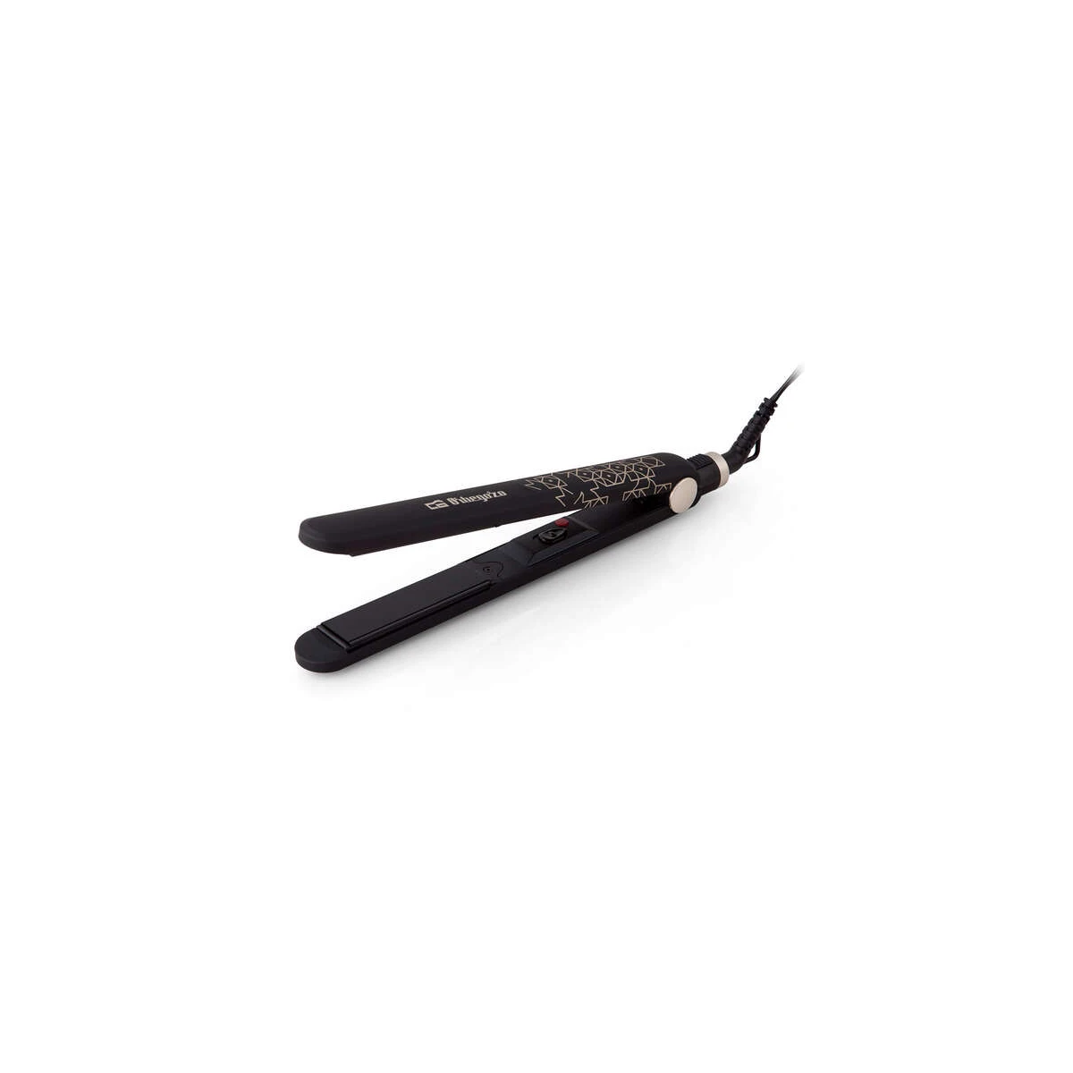 Alisador de cabelo cerâmico profissional Orbegozo - Resultados rápidos e seguros - Design ergonômico e compacto - Cabo giratório de 180 cm - Potência 35W