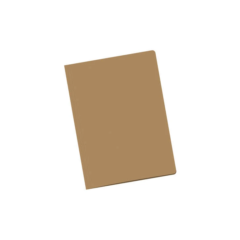 Pacote Dohe de 50 subpastas de papelão 170gr - Ranhura de fixação - Resistente e durável - Ideal para organizar documentos - Cor marrom claro
