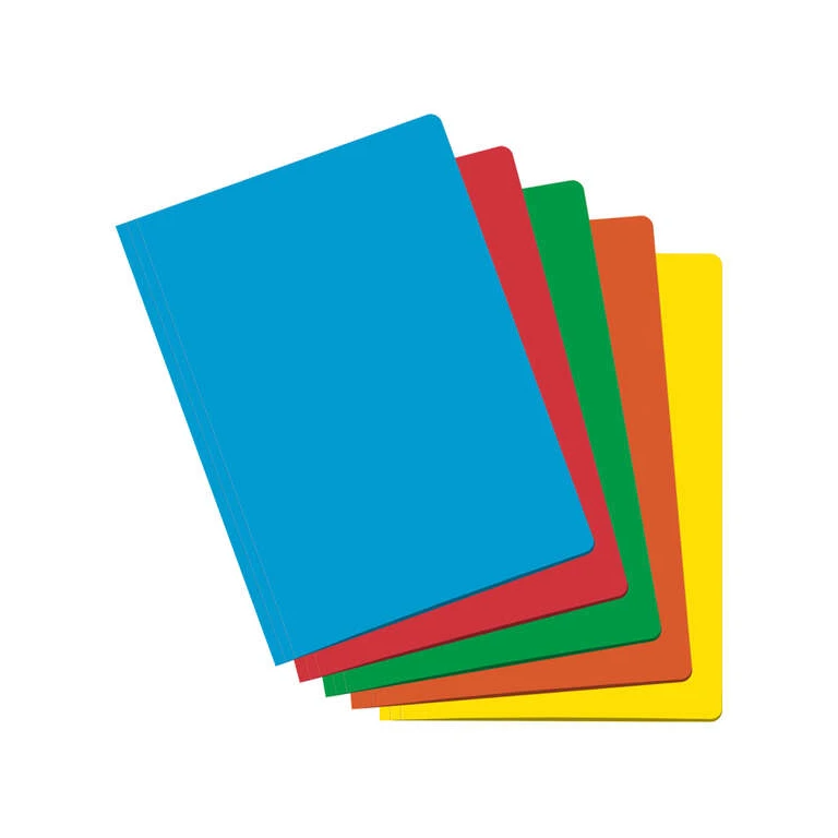 Pacote Dohe de 50 Subpastas em Papelão 180gr - com Ranhura para Fixador - Resistente e Durável - Ideal para Organização de Documentos
