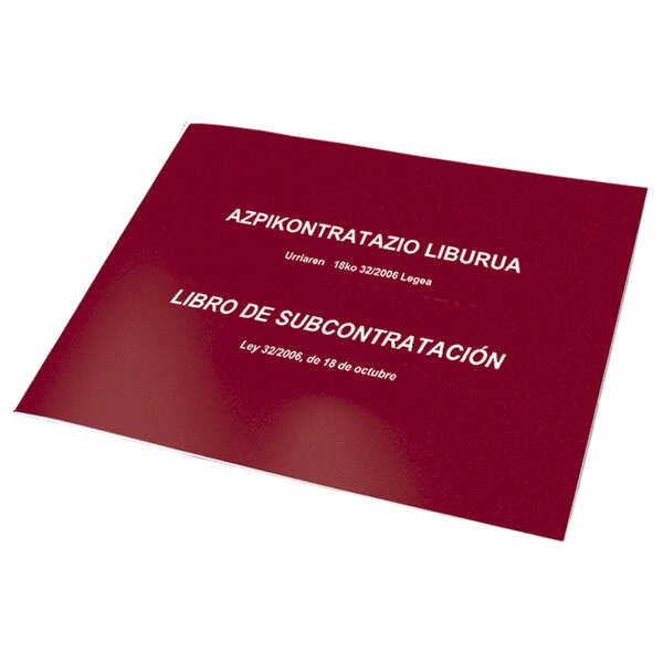 Dohe Libros de Subcontratacion Din A4 Paisagem - 10 Folhas Numeradas - Folhas Autocopiadas