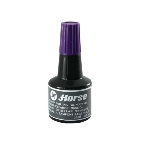 Frasco Tinta de Cavalo para Tampão 30ml - Sem Óleo - Cor Violeta