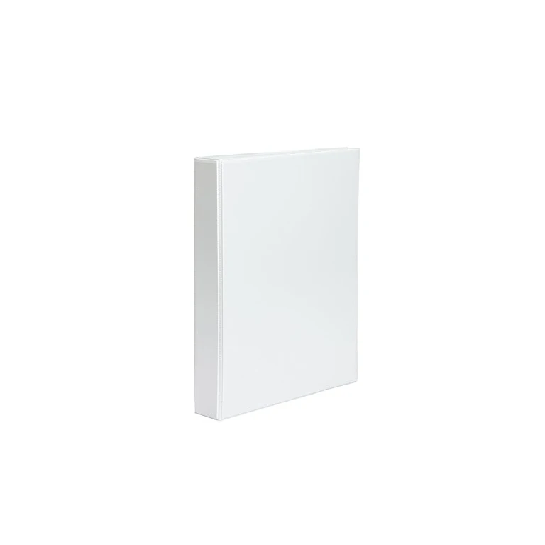 Pasta Canguru Pardo A4 2 Argolas 25mm - Bolsa na Lombada e Capa - Cor Branco