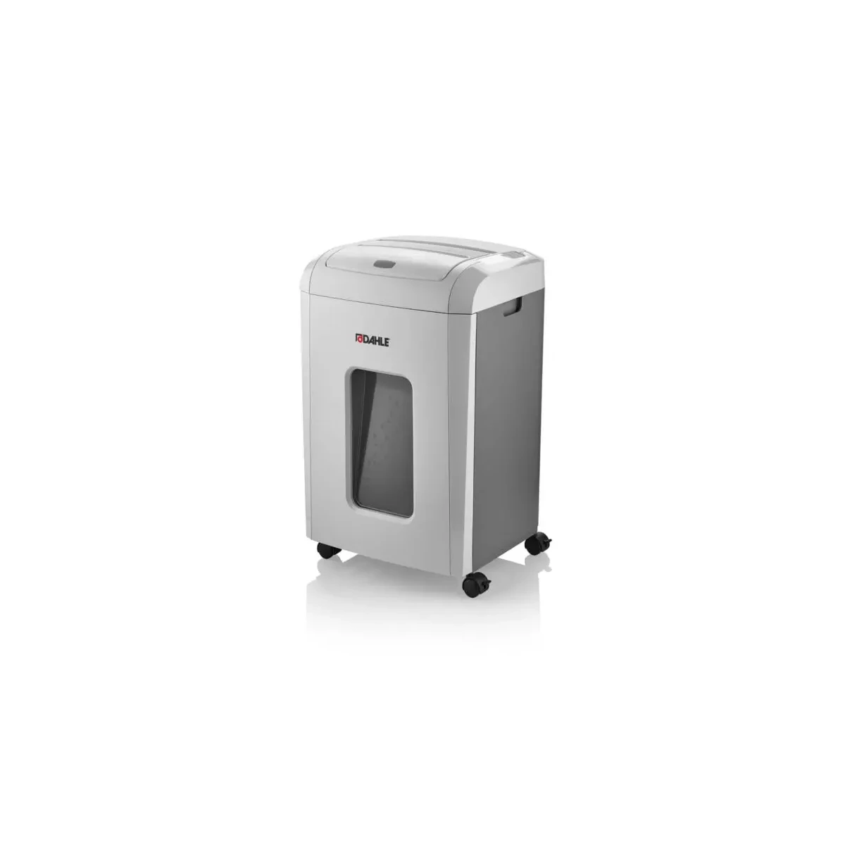 Trituradora de papel Dahle ShredMATIC 150 Trituradora automática P-4 - Alimentação automática 150 folhas, manual 7-9 folhas - Caixa 25L - Cor cinza