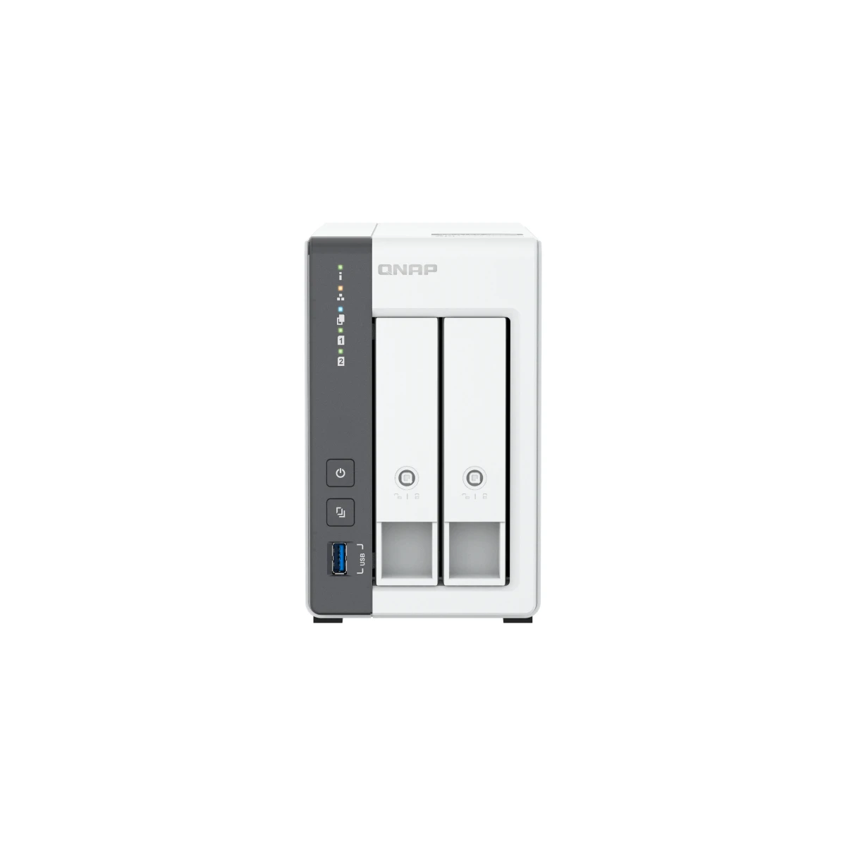 QNAP TS-216G servidor NAS e de armazenamento Tower Cortex-A Cortex-A55 4 GB HDD Branco