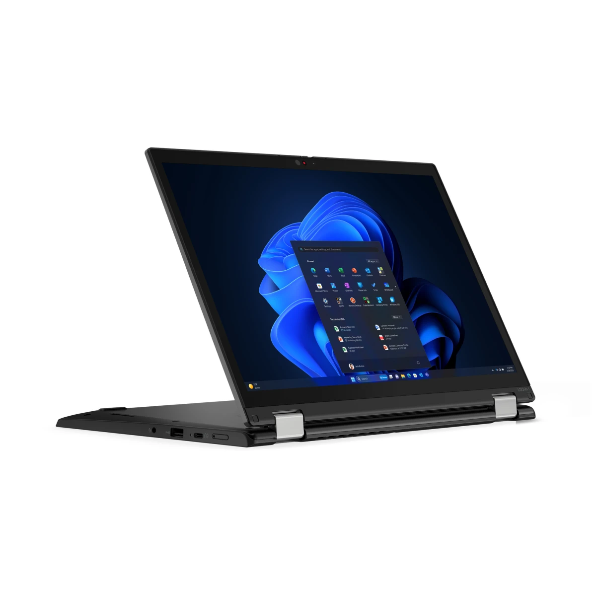 Lenovo ThinkPad L13 2-in-1 Gen 5 (Intel) Intel Core Ultra 7 155U Híbrido (2 em 1) 33,8 cm (13.3") Ecrã táctil WUXGA 16 GB LPDDR5-SDRAM 512 GB SSD Wi-Fi 6E (802.11ax) Windows 11 Pro Preto