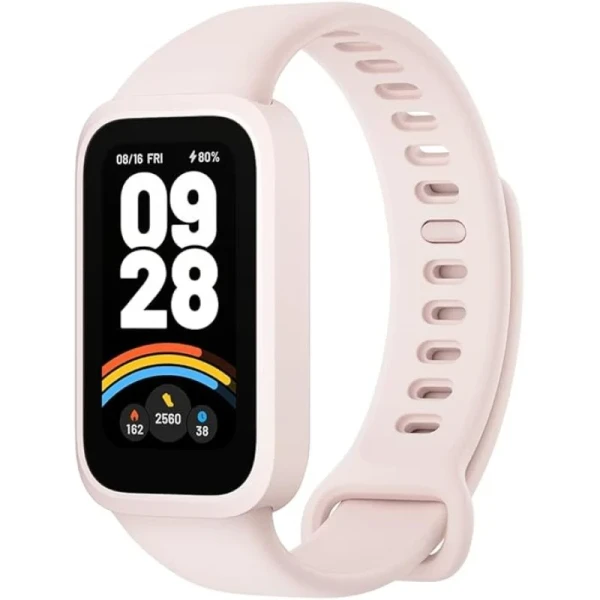 Pulseira de atividade ativa Xiaomi Mi Smart Band 9 Tela 1.47" - Bluetooth 5.3 - Mais de 100 modalidades esportivas - Funções de monitoramento de saúde - Ajuste inteligente de brilho da tela - Autonomia até 18 dias - Cor Rosa