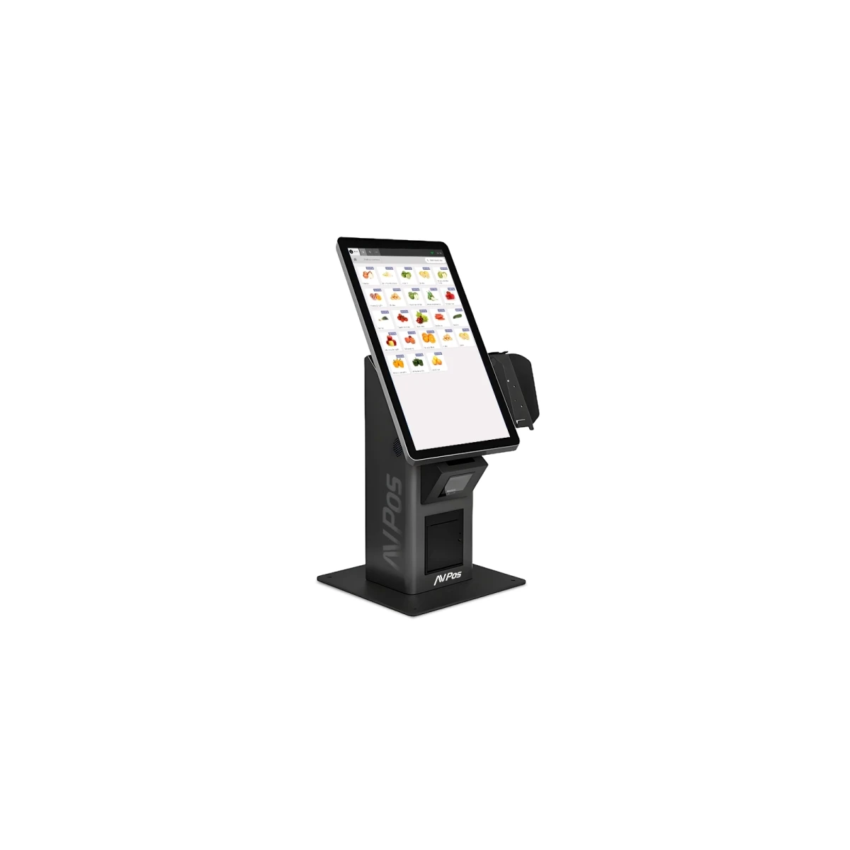 AVPos Kiosko Autoservicio Sobremesa DK22 - 22 Polegadas Touch - I3 - 8GB de Memória - SSD 256GB - Scanner 2D - Impressora Térmica