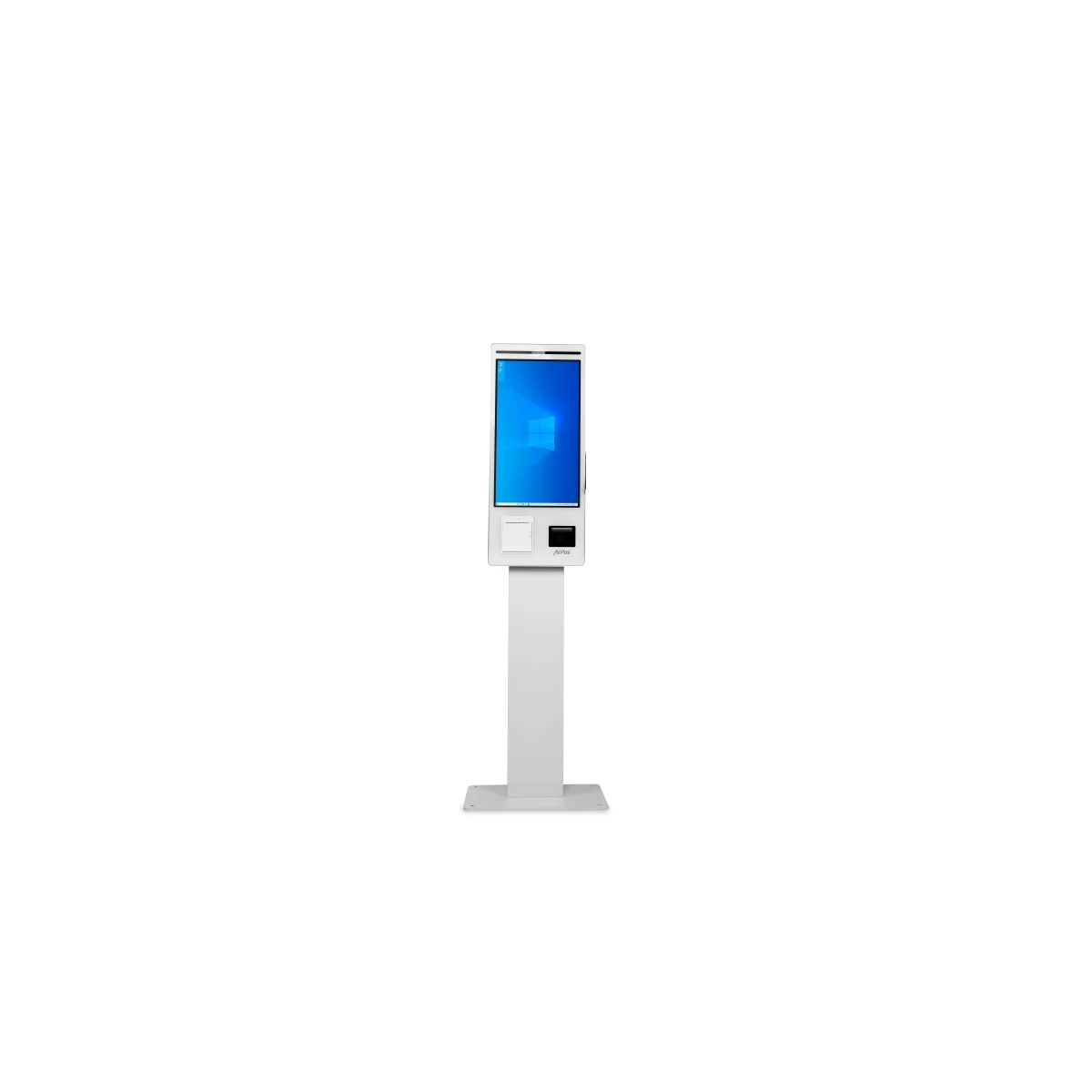 AVPos Kiosko Autoservicio Suelo FK27 - 27 Polegadas Touch - I5 - 8GB de Memória - SSD 256GB - Scanner 2D - Impressora Térmica - Cor Branco