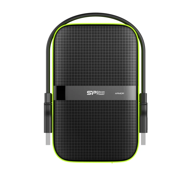 Disco externo 2.5 4TB SP-Silicon Power Armor A60 USB 3.2 Type A, IPX4,Shockproof, Black