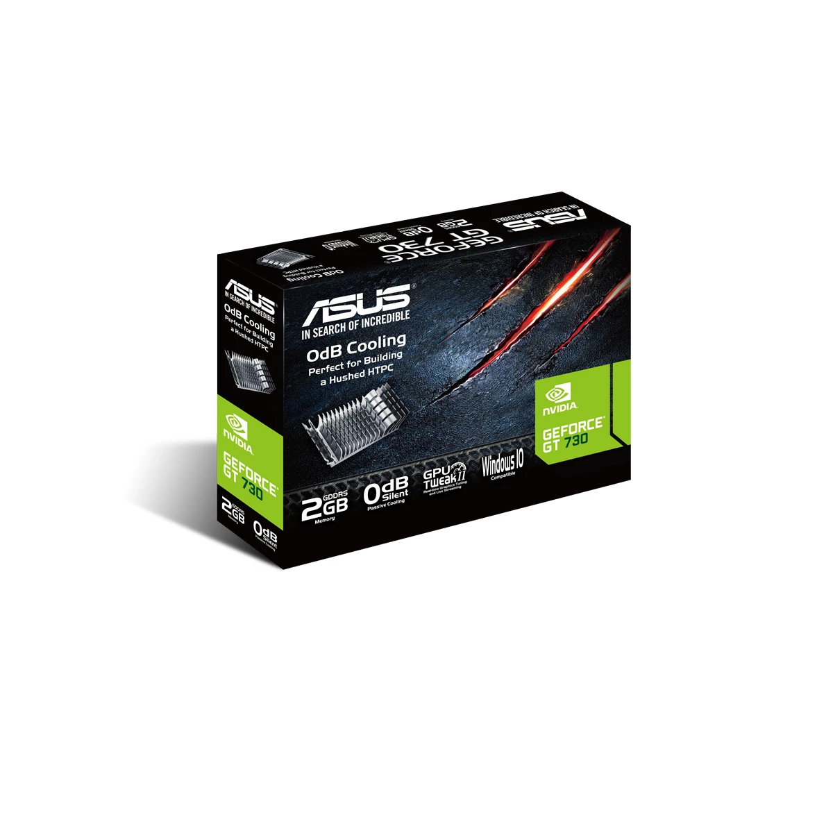 ASUS GT730-SL-2GD5-BRK NVIDIA GeForce GT 730 2 GB GDDR5
