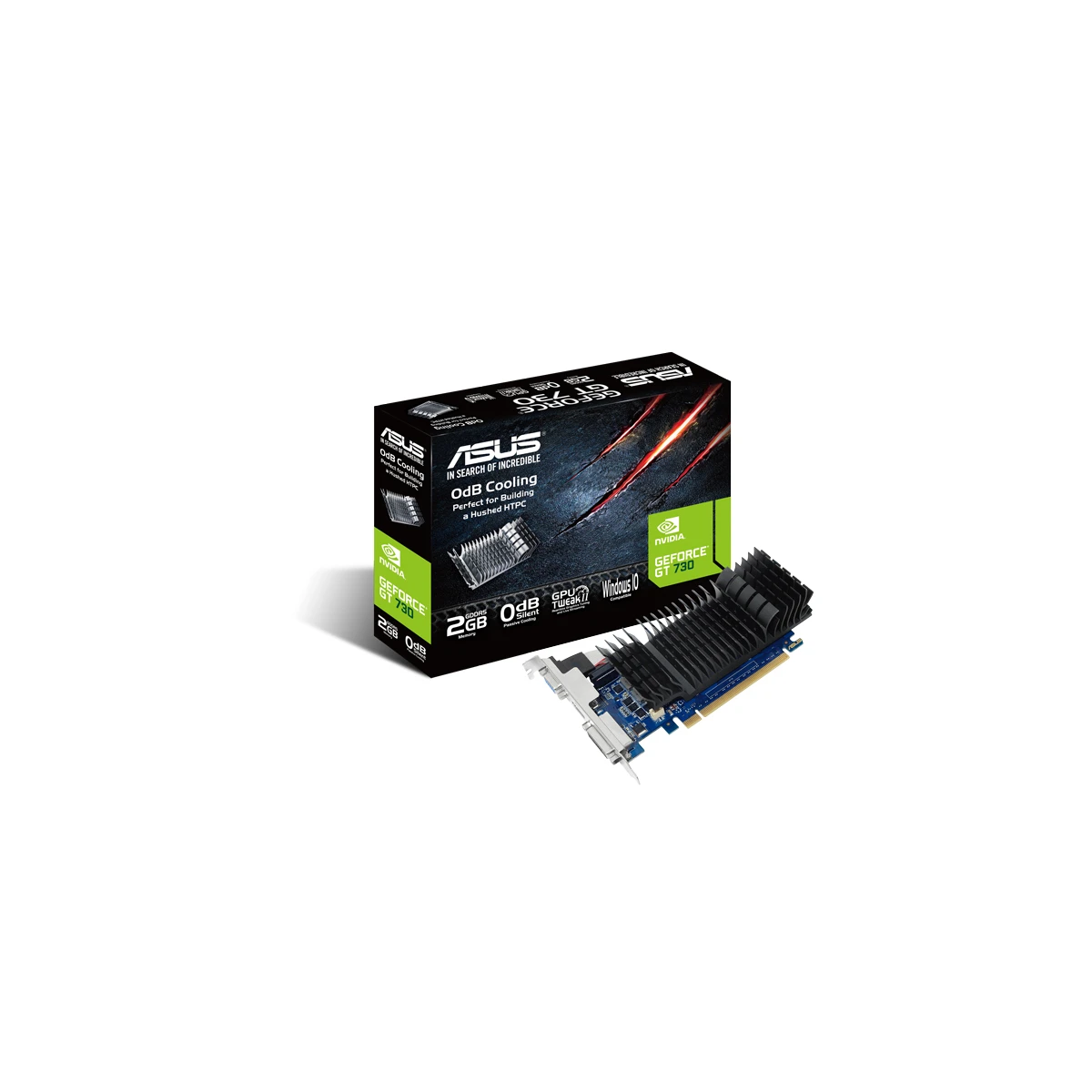 ASUS GT730-SL-2GD5-BRK NVIDIA GeForce GT 730 2 GB GDDR5