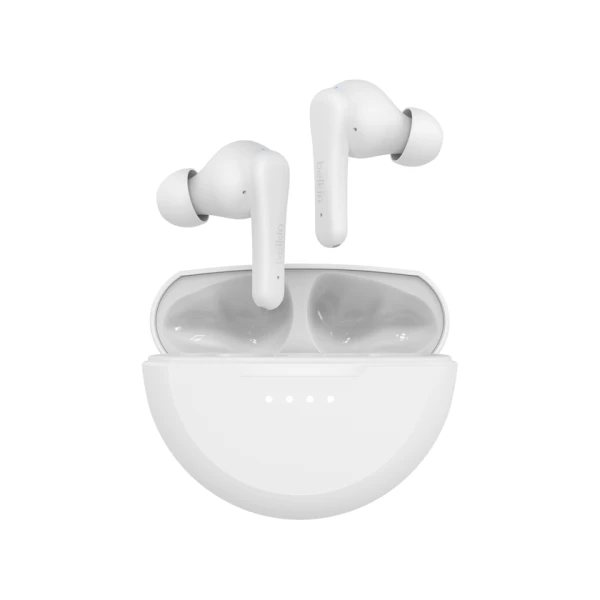 Fones de ouvido intra-auriculares sem fio Belkin SoundForm Rhythm Chamadas/Música MicroUSB Bluetooth Branco