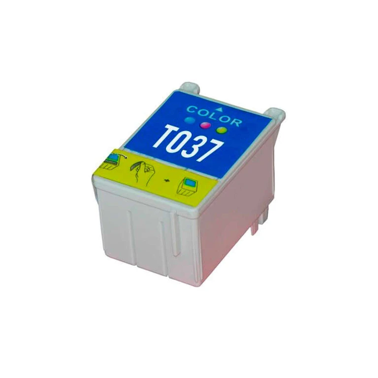 Cartucho de tinta genérico colorido Epson T037 - Substitui C13T03704010