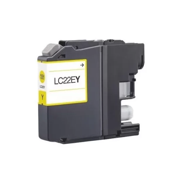 Cartucho de tinta genérico Brother LC22E Amarillo - substitui LC22EY