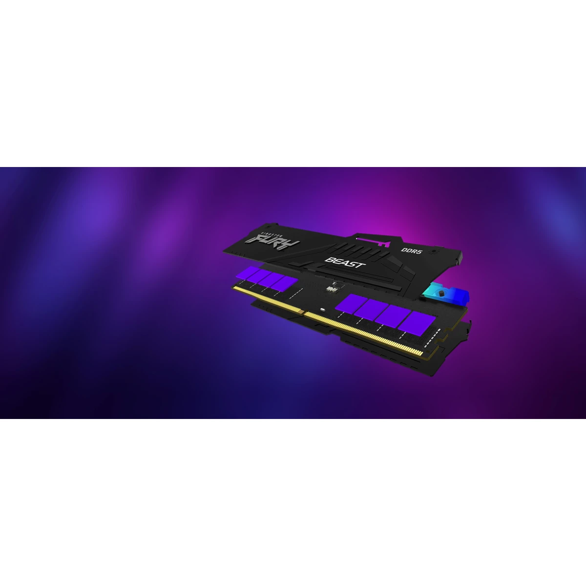 Kingston Technology FURY Beast RGB módulo de memória 64 GB 4 x 16 GB DDR5