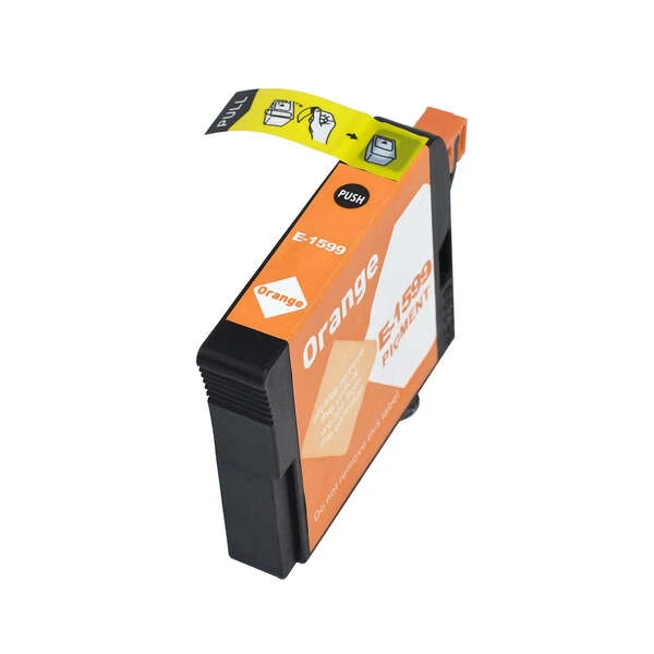 Cartucho de tinta pigmentada genérica laranja Epson T1599 - substitui C13T15994010