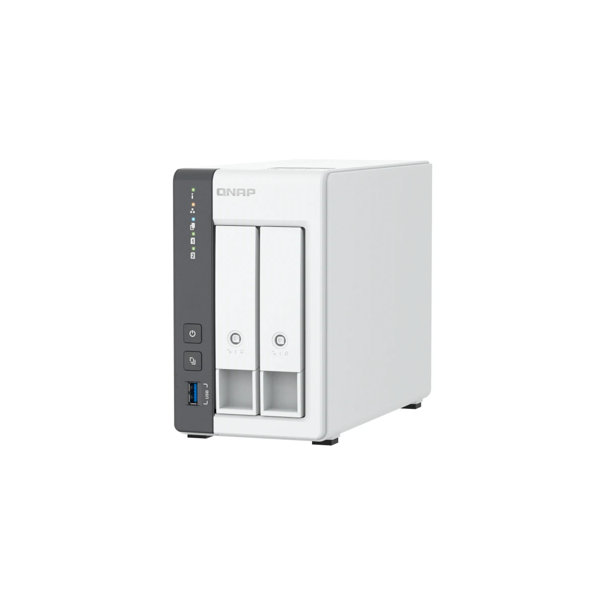 QNAP TS-216G servidor NAS e de armazenamento Tower Cortex-A Cortex-A55 4 GB HDD Branco