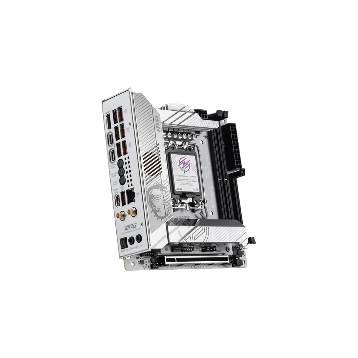 MSI MPG Z890I EDGE TI WIFI motherboard Intel Z890 LGA 1851 (Socket V1) mini ITX