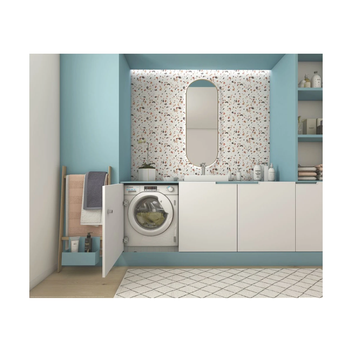 MÁQUINA DE LAVAR ROUPA CANDY - CBW 27D1E-S
