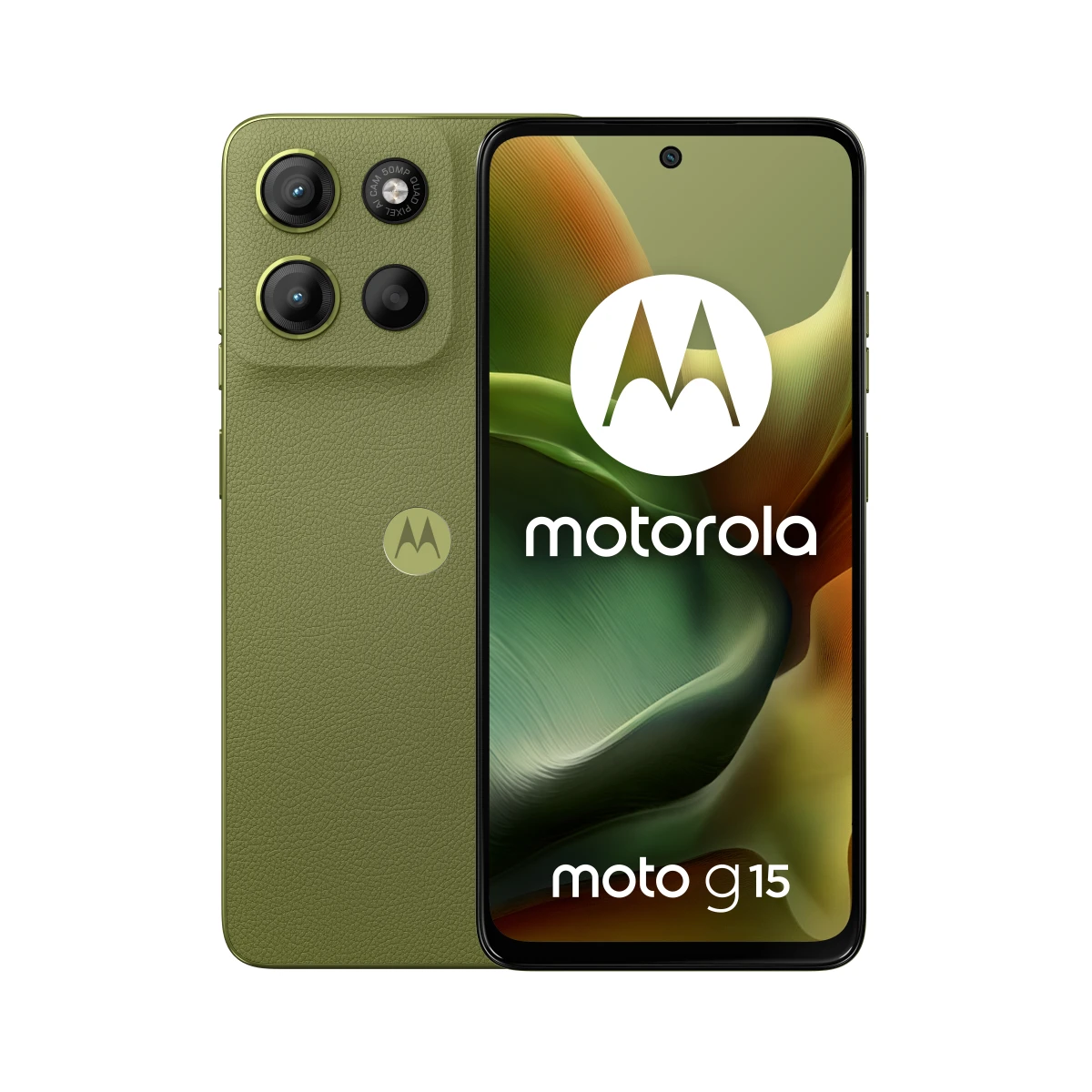 Motorola moto g15 17,1 cm (6.72") Dual SIM Android 15 4G USB Type-C 8 GB 256 GB 5200 mAh Verde