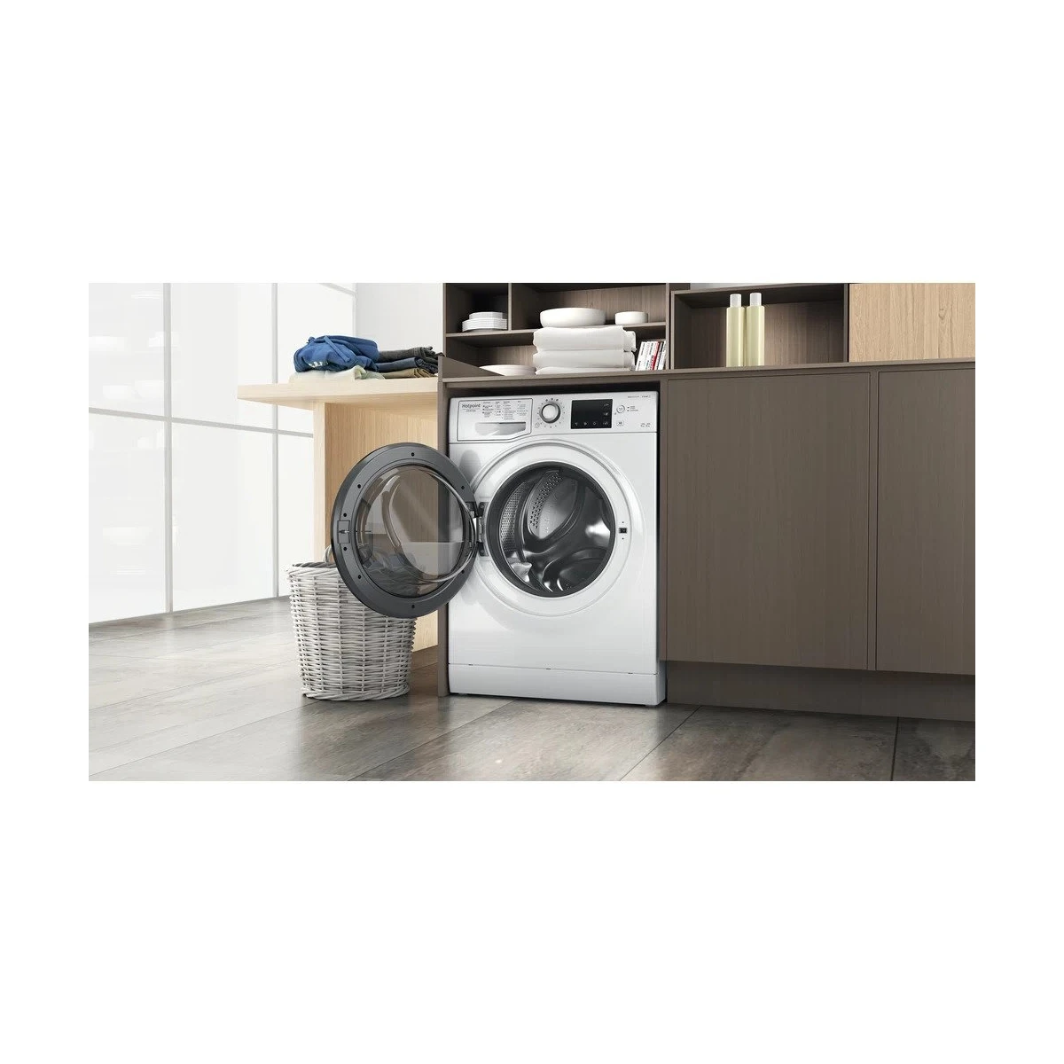 MÁQUINA DE LAVAR E SECAR ROUPA  HOTPOINT - NDB 9636 DA SPT