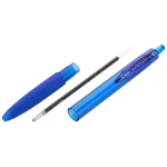 Esferografica pilot supergrip g azul retratil sujeicao de borracha tinta base de oleo