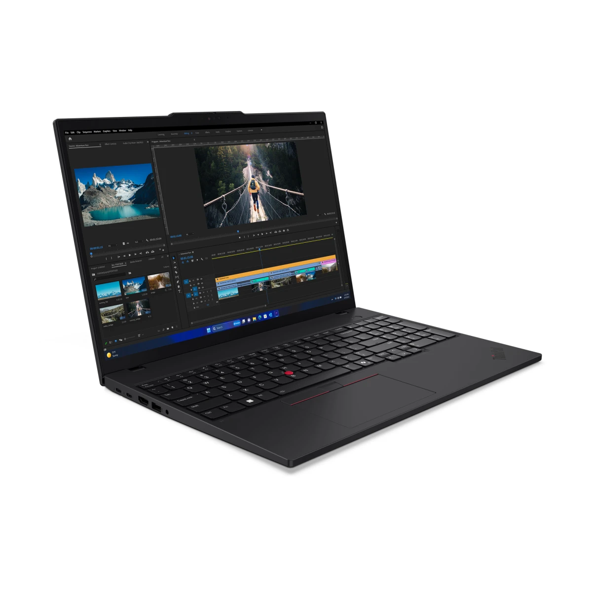 Lenovo ThinkPad T16 Gen 3 Intel Core Ultra 7 155U Computador portátil 40,6 cm (16") WUXGA 16 GB DDR5-SDRAM 512 GB SSD Wi-Fi 6E (802.11ax) Windows 11 Pro Preto