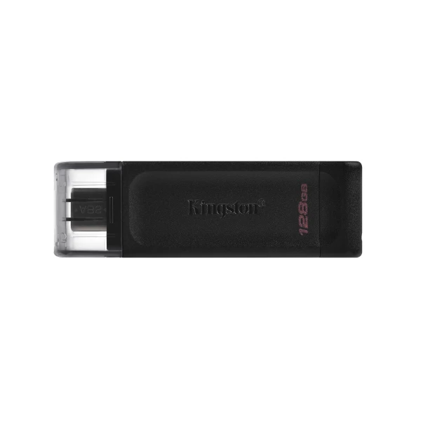 Kingston Technology DataTraveler 70 unidade de memória USB 128 GB USB Type-C 3.2 Gen 1 (3.1 Gen 1) Preto