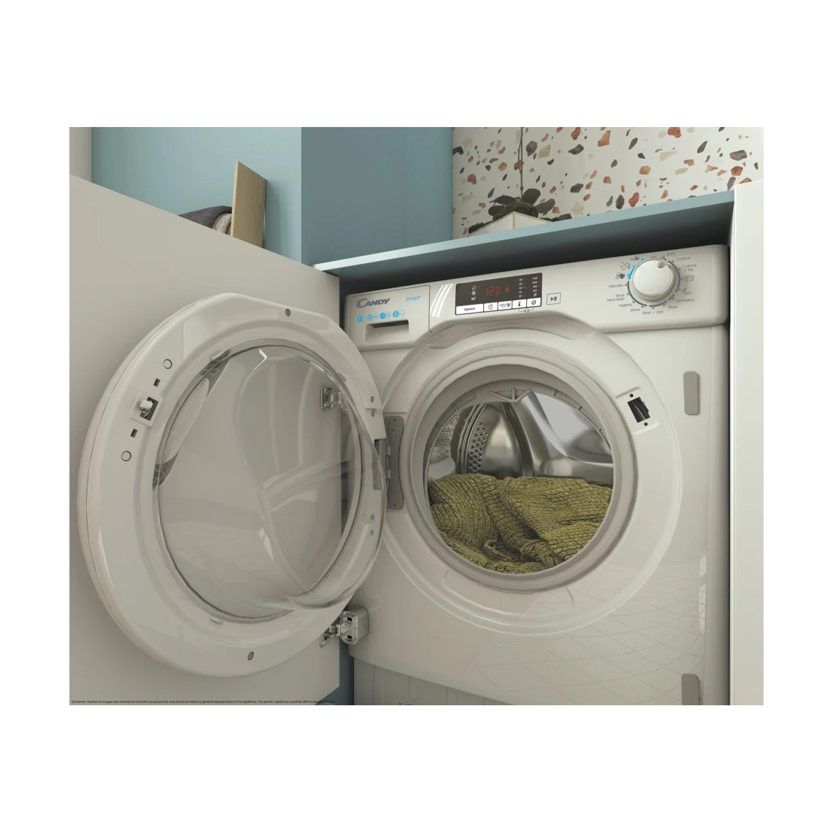 MÁQUINA DE LAVAR ROUPA CANDY - CBW 27D1E-S