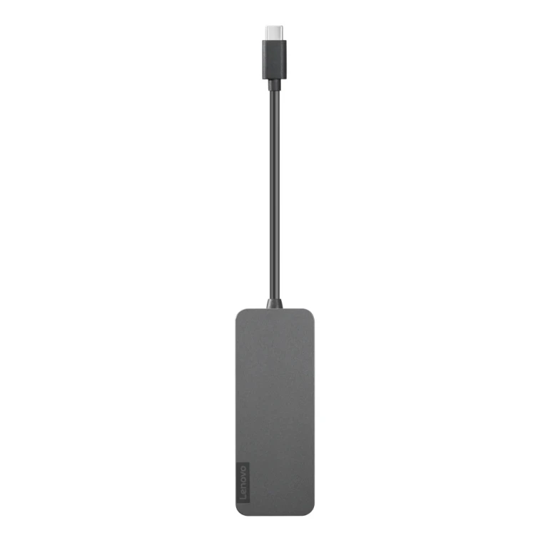 Lenovo 4X90X21427 base & duplicador de portas USB 3.2 Gen 2 (3.1 Gen 2) Type-C Cinzento