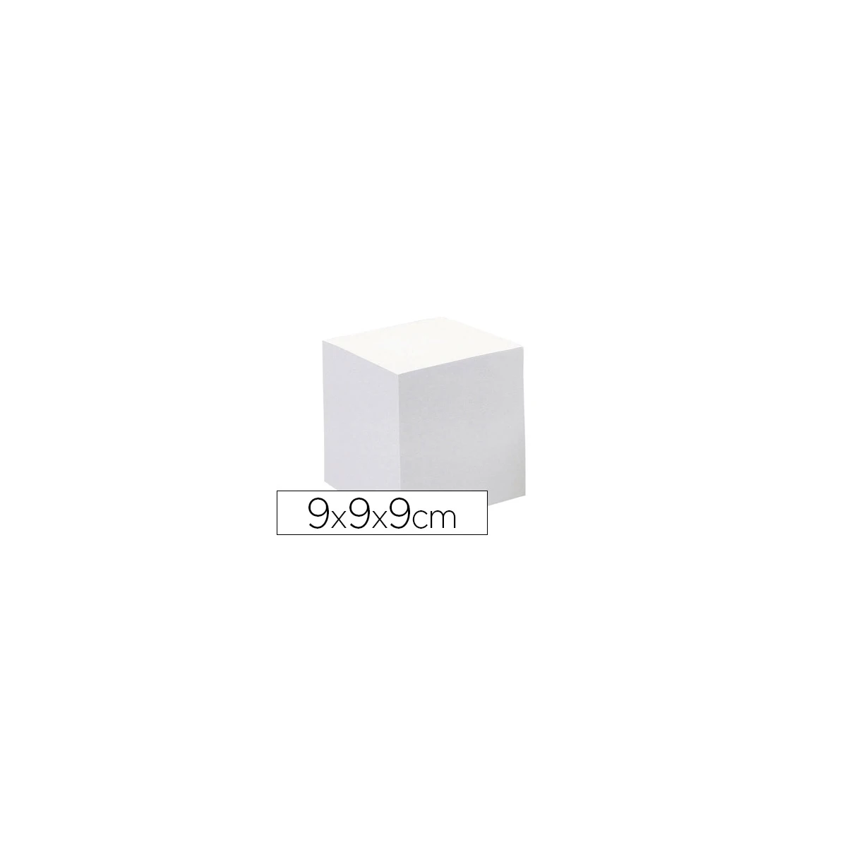 Bloco papel quo vadis encolado branco 680 folhas 100% reciclado 90 gr 90x90x90 mm