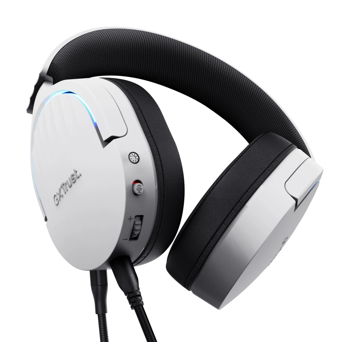 Trust GXT 490 FAYZO Auscultadores Com fios Fita de cabeça Motociclo USB Type-A Preto, Branco