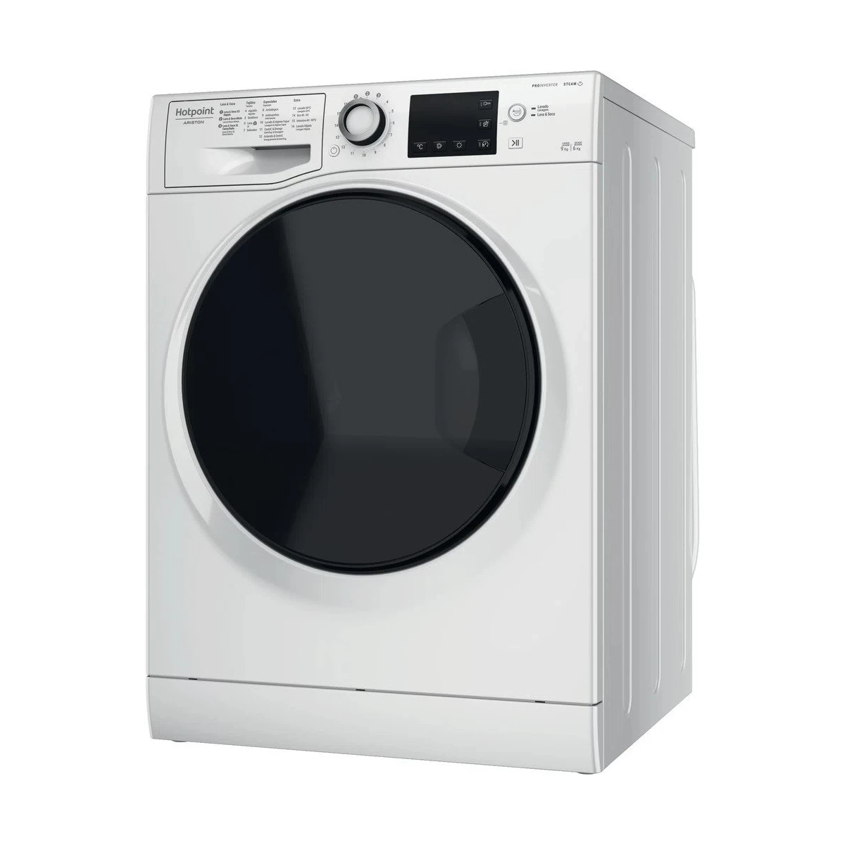 MÁQUINA DE LAVAR E SECAR ROUPA  HOTPOINT - NDB 9636 DA SPT