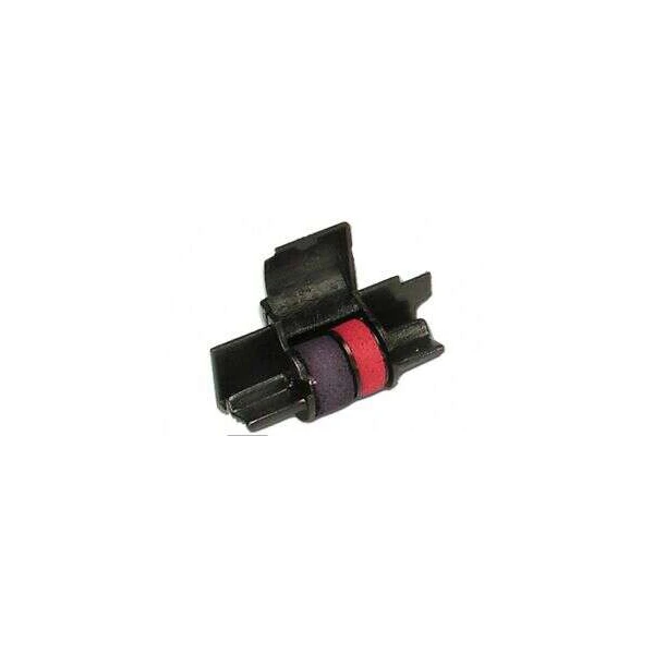 Rolo de tinta genérica Olympia IR40T/IR50/GR745 preto/vermelho - Grupo 745