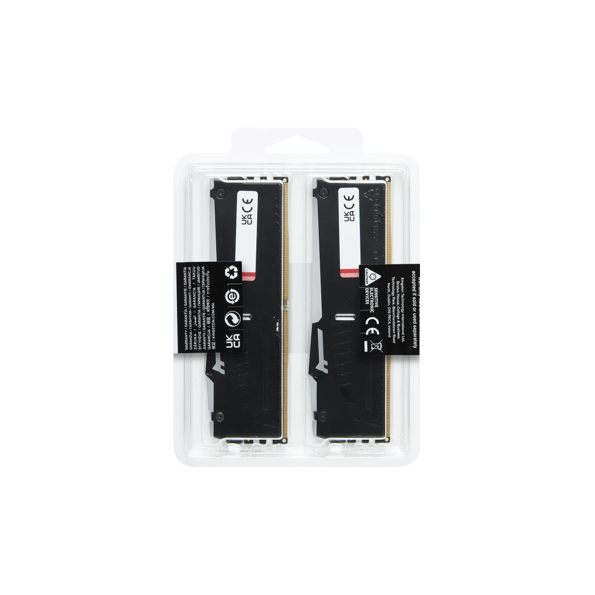 Kingston Technology FURY Beast RGB módulo de memória 64 GB 4 x 16 GB DDR5