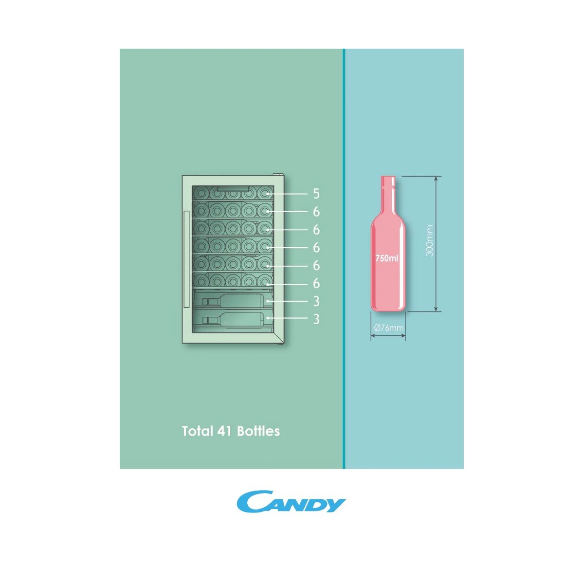 GARRAFEIRA CANDY - CWC 154 EEL/N